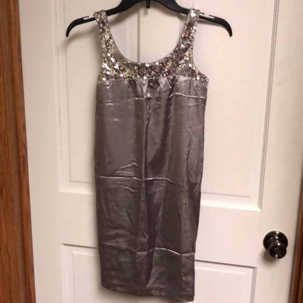 Girls Satin/Sequin Party Dress